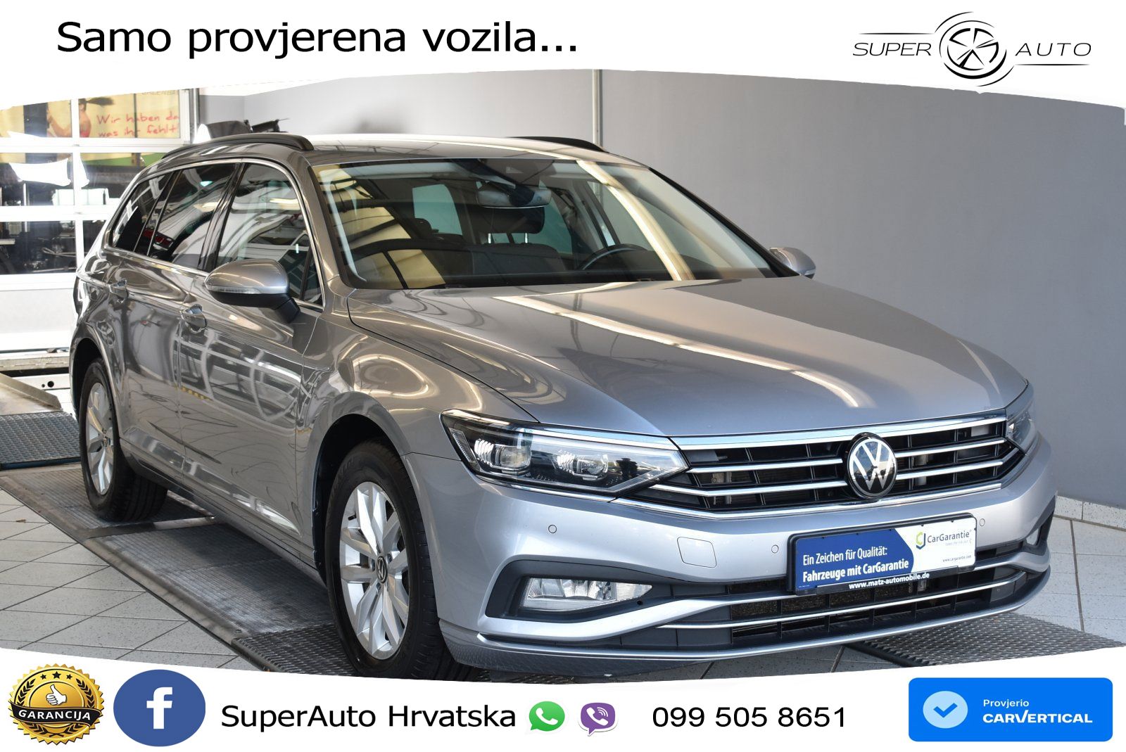 Volkswagen Passat Variant 2.0 TDI (150 KS) DSG Business MATRIX+GR SJED+KAM