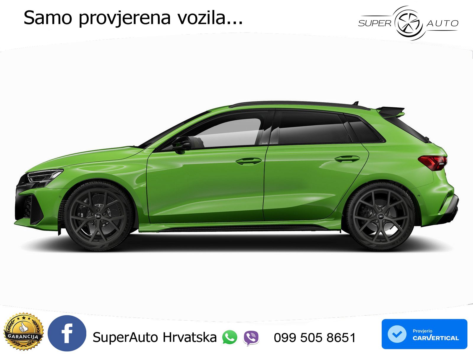 Audi RS3 Sedan 2.5 TFSI (400 KS) quattro S tronic LED+GR SJED+ACC