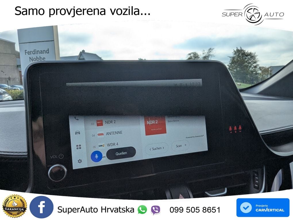 Toyota C-HR 2.0 (184 KS) Hybrid e-CVT Team Deutschland LED+GR SJED+ACC