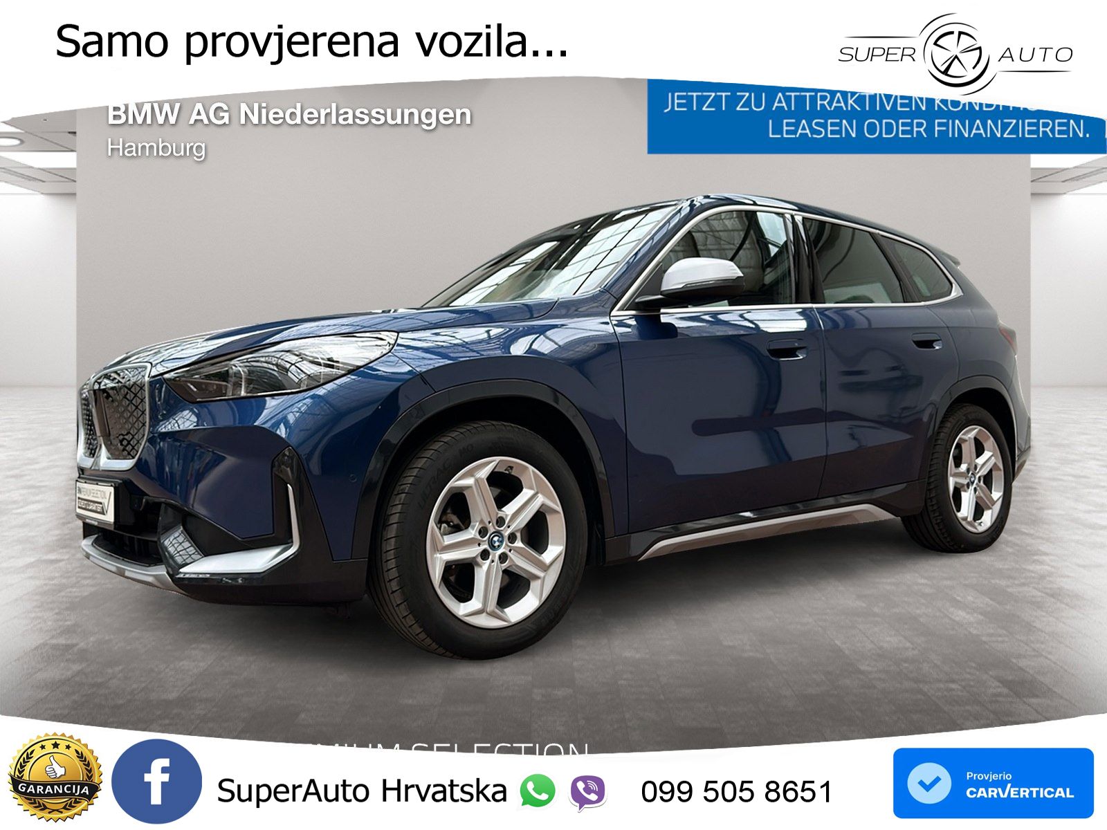 BMW iX1 68 kWh (313 KS) xDrive30