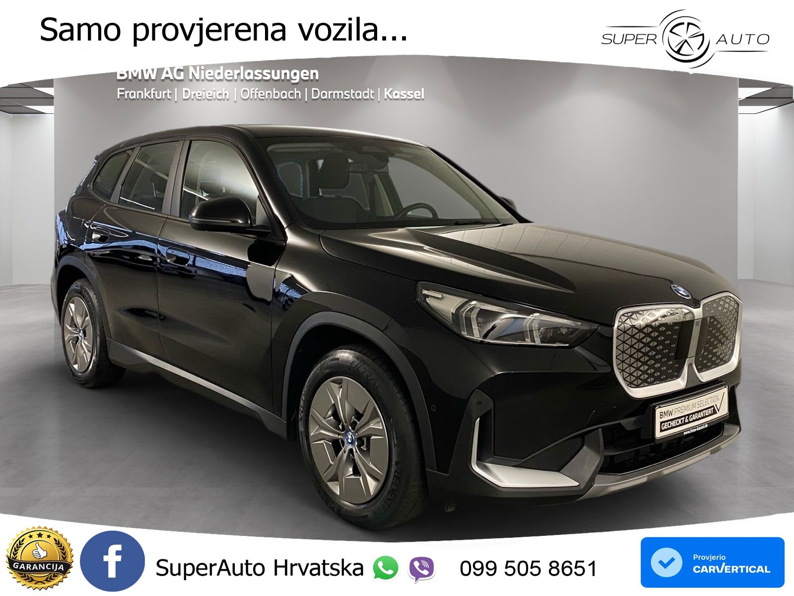 BMW iX1 66.5 kWh (204 KS) eDrive20