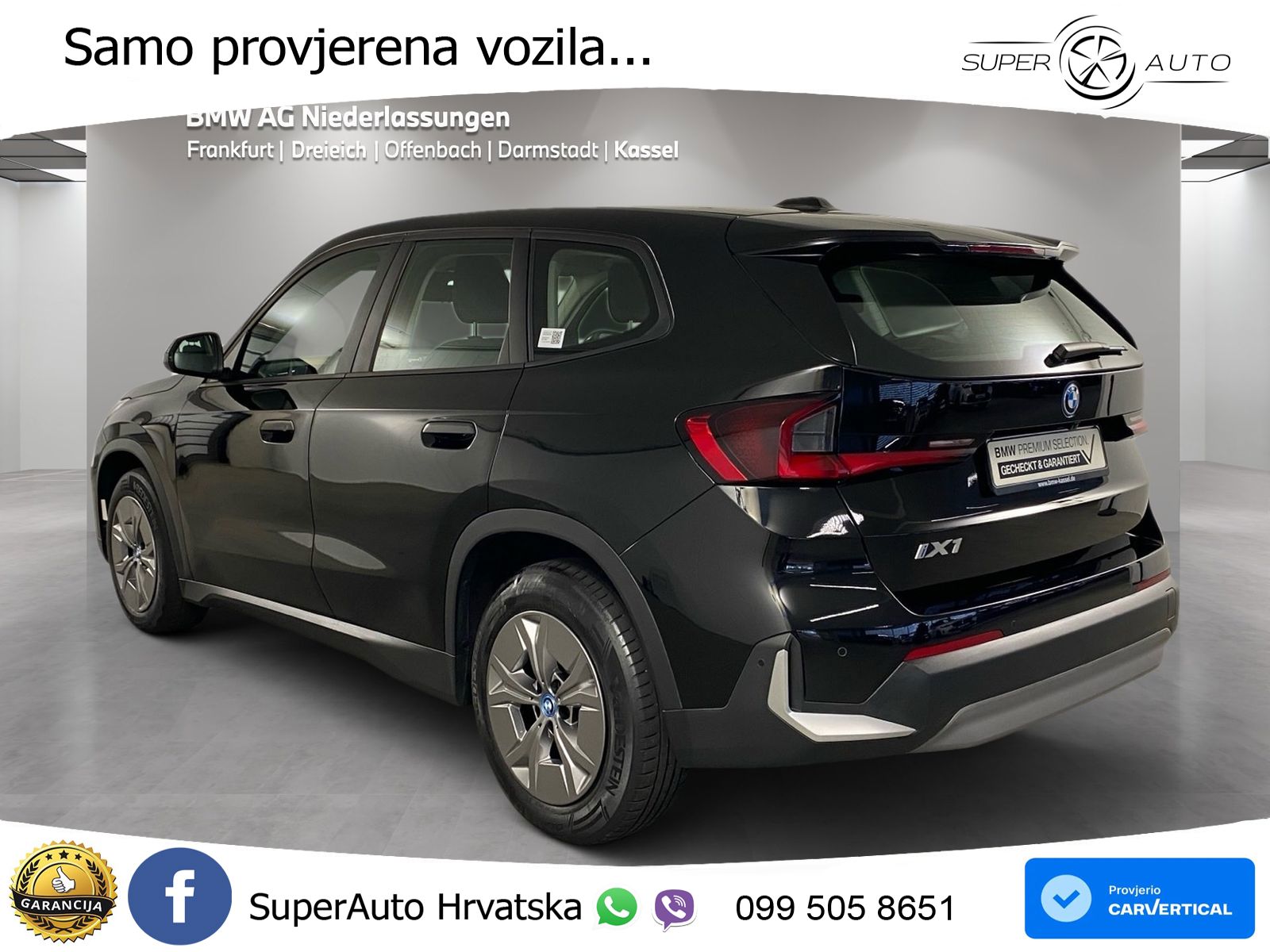BMW iX1 66.5 kWh (204 KS) eDrive20