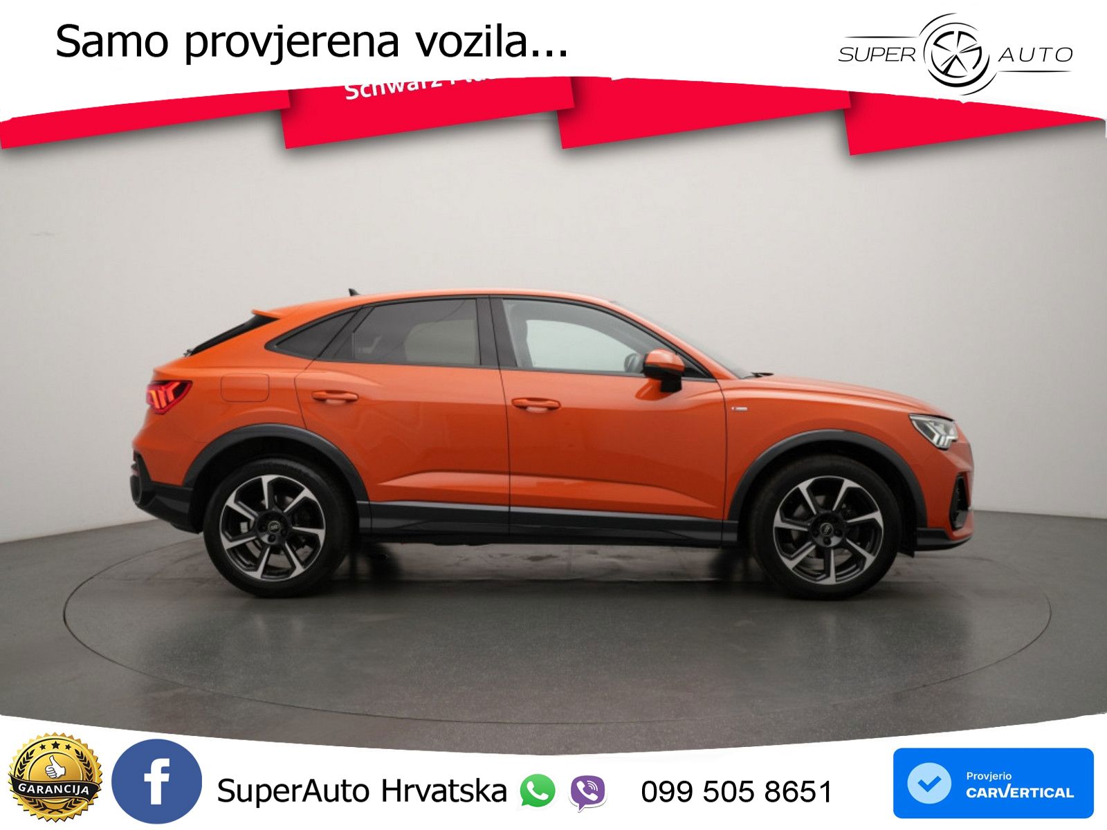Audi Q3 Sportback 35 TDI (150 KS) quattro S tronic S line MATRIX+GR SJED+KAM