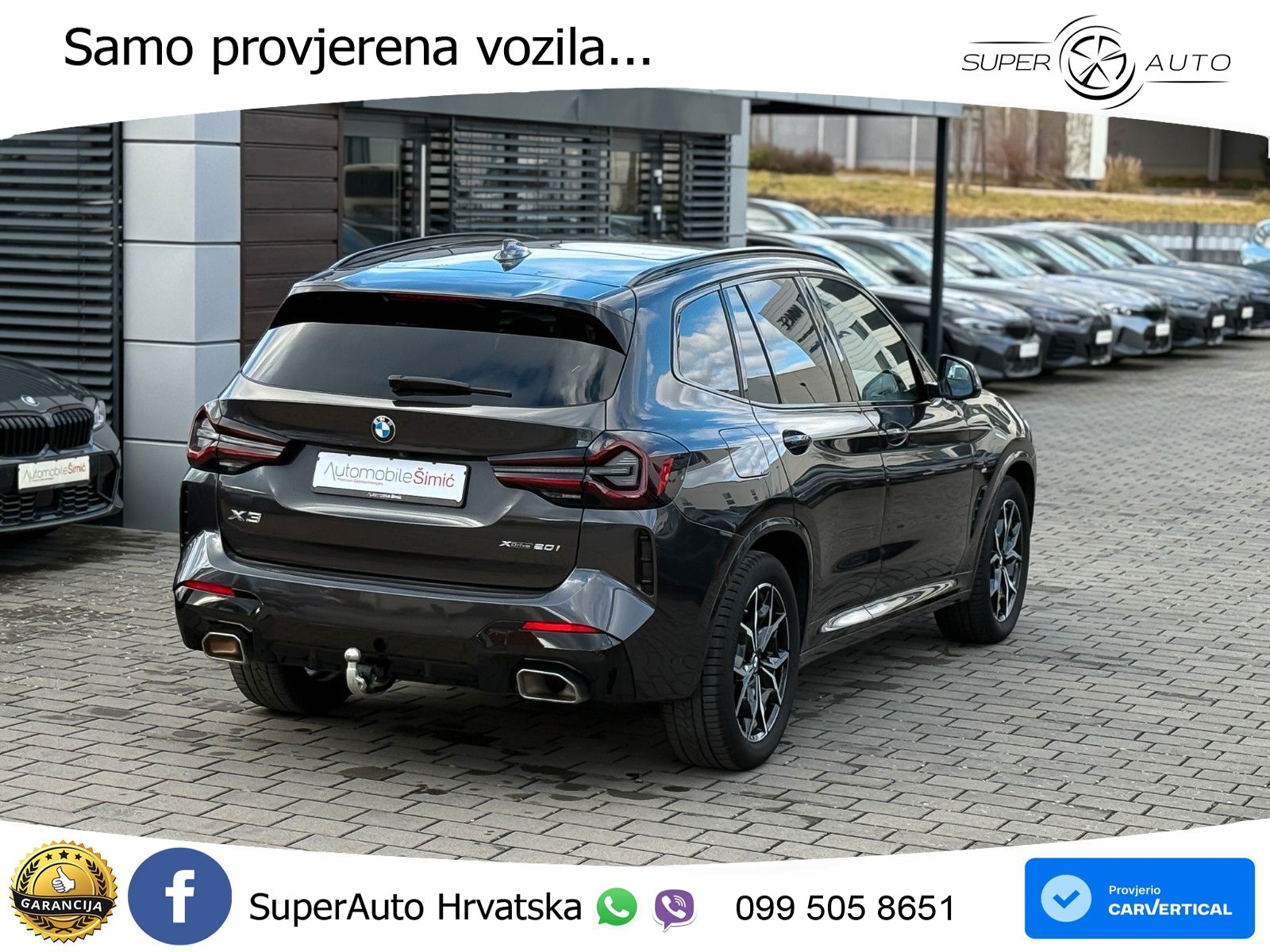 BMW X3 20i xDrive Steptronic M Sport LED+GR SJED+ACC