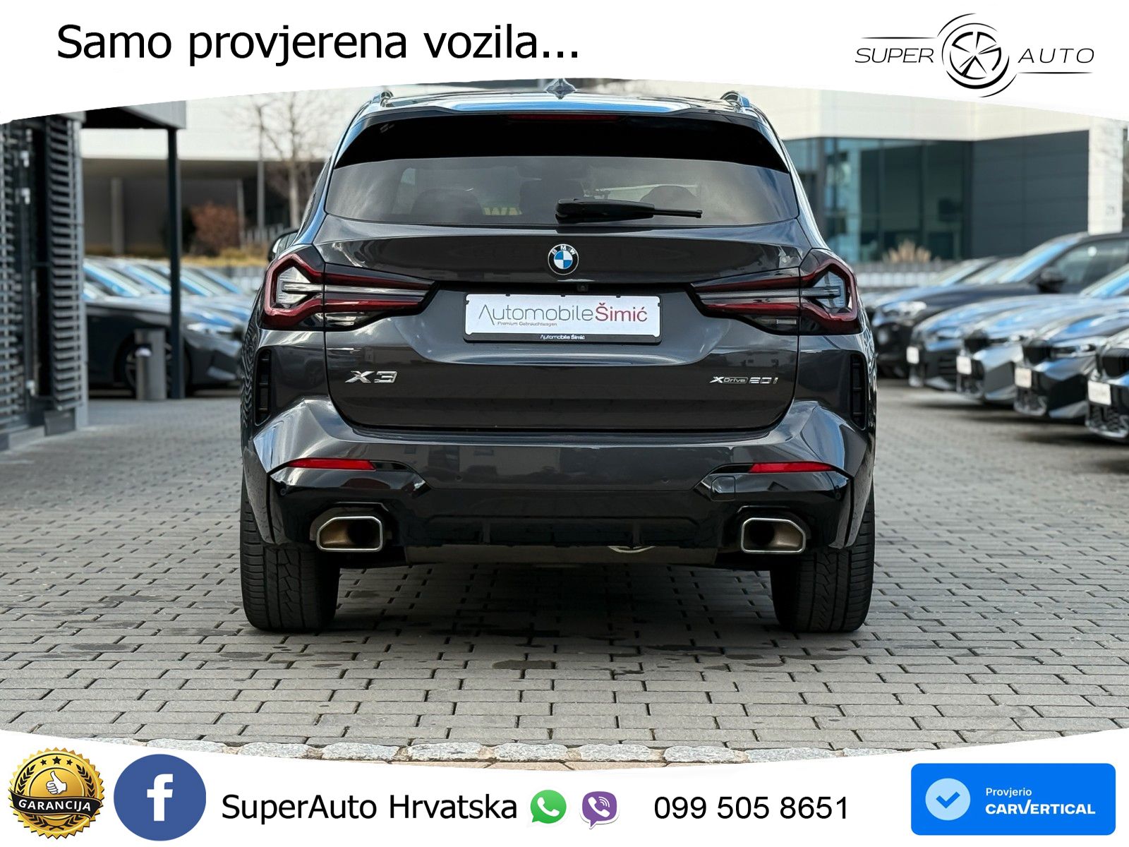 BMW X3 20i xDrive Steptronic M Sport LED+GR SJED+ACC