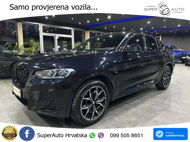 BMW X4 30d (286 KS) xDrive Steptronic M Sport LED+GR SJED+ACC