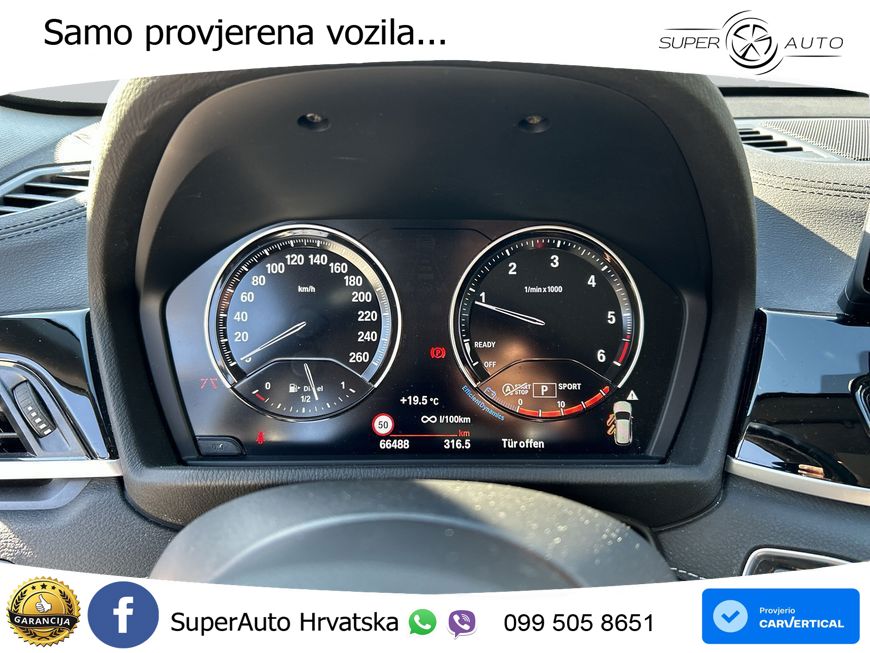 BMW X1 25d (231 KS) xDrive Steptronic LED+GR SJED+ACC