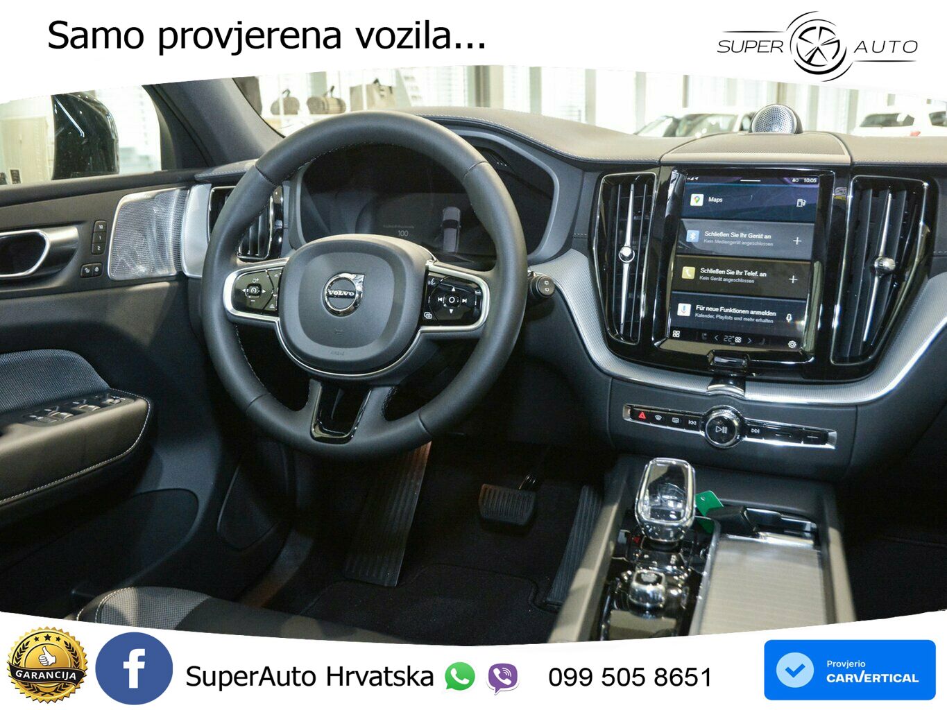 Volvo XC60 B5 Benzin AWD Geartronic ZRAČNI+ACC+4xGR SJED+360