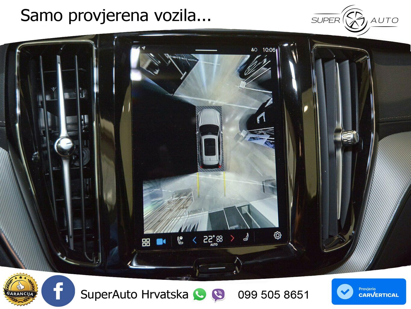 Volvo XC60 B5 Benzin AWD Geartronic ZRAČNI+ACC+4xGR SJED+360