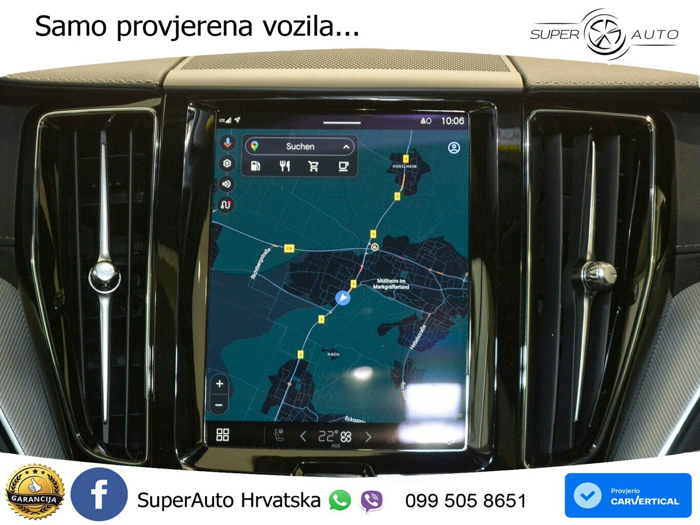 Volvo XC60 B5 Benzin AWD Geartronic ZRAČNI+ACC+4xGR SJED+360