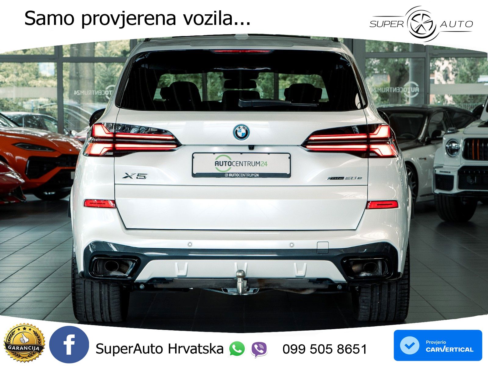 BMW X5 50e (489 KS) xDrive Steptronic M Sport LED+GR SJED+ACC