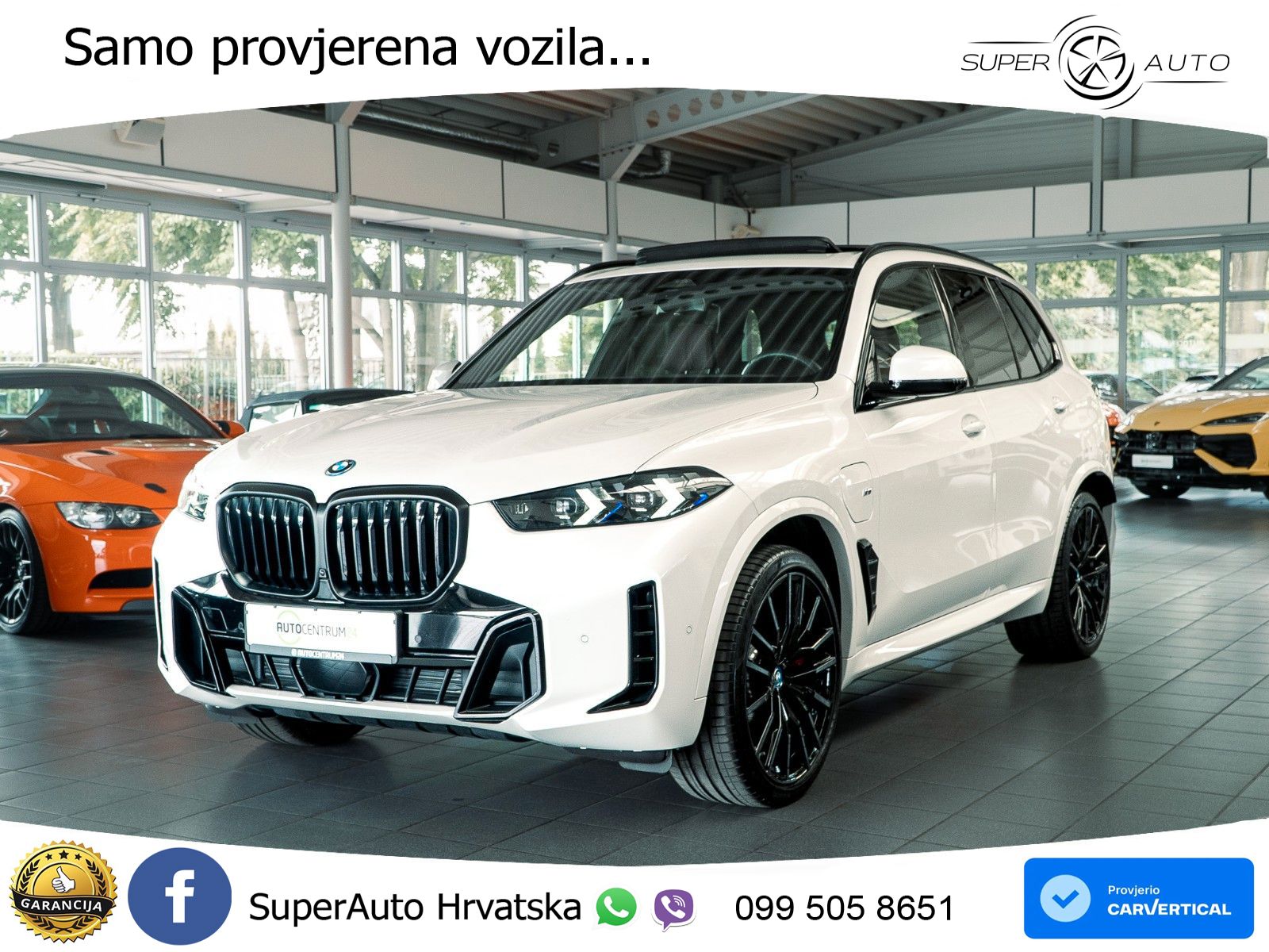 BMW X5 50e (489 KS) xDrive Steptronic M Sport LED+GR SJED+ACC