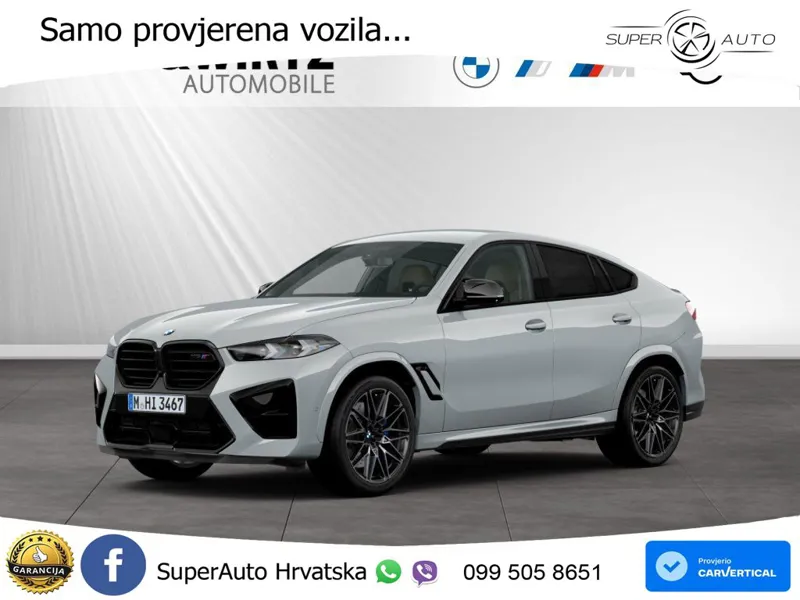 BMW X6 M Competition 4.4 V8 (625 KS) xDrive Steptronic LED+GR SJED+ACC