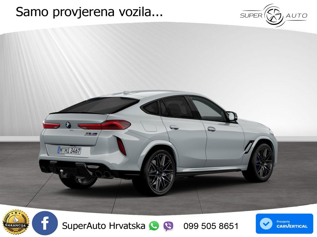 BMW X6 M Competition 4.4 V8 (625 KS) xDrive Steptronic LED+GR SJED+ACC
