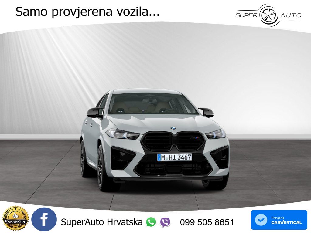 BMW X6 M Competition 4.4 V8 (625 KS) xDrive Steptronic LED+GR SJED+ACC