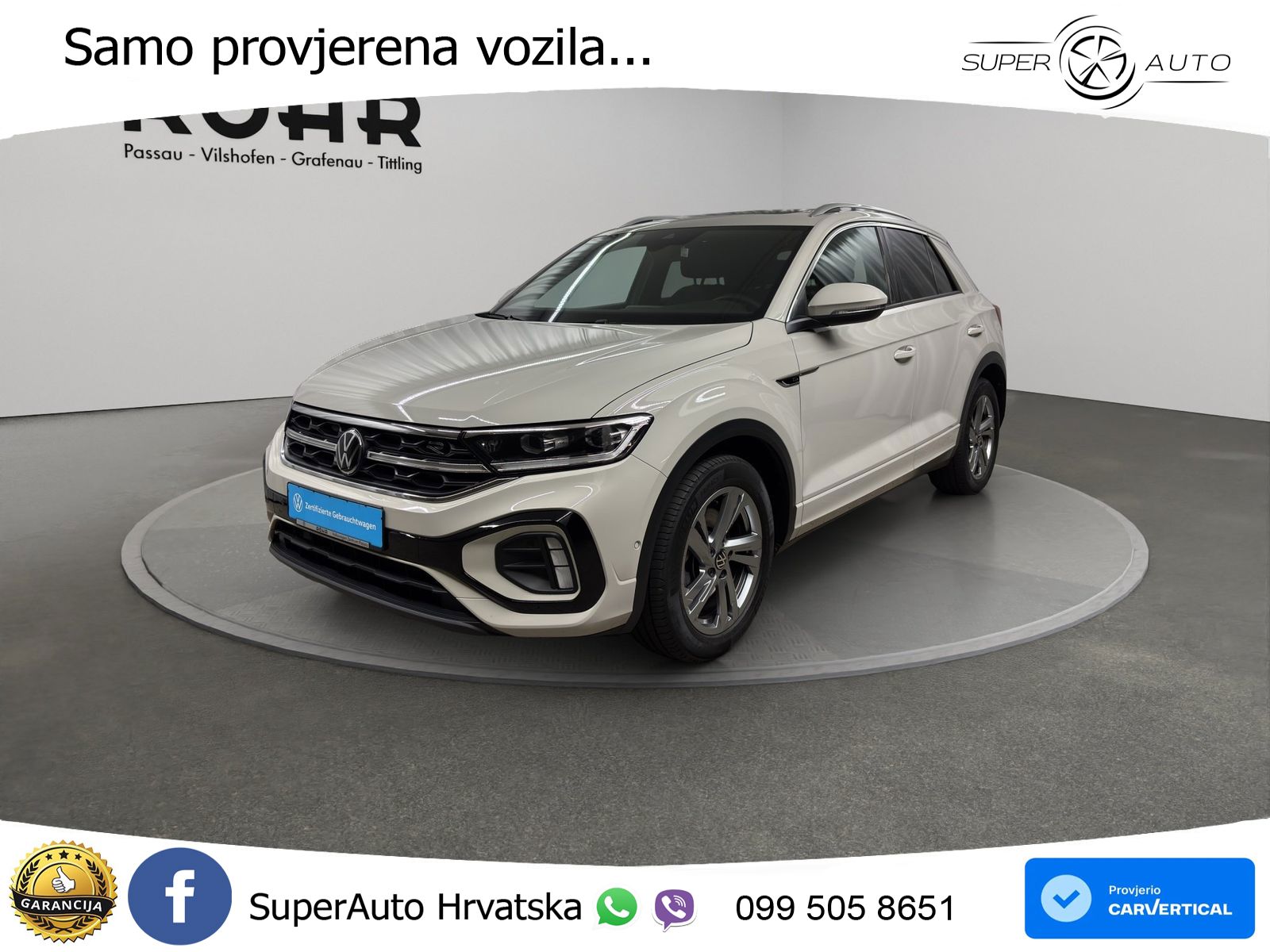 Volkswagen T-Roc I 2.0 TSI (190 KS) 4M DSG LED+GR SJED+ACC