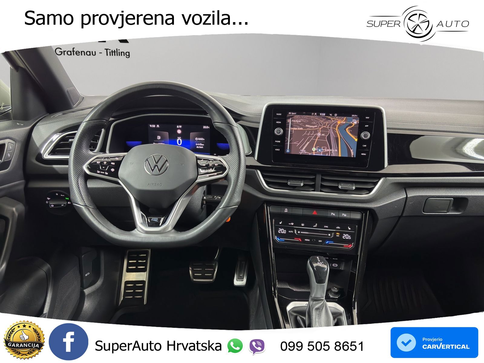 Volkswagen T-Roc I 2.0 TSI (190 KS) 4M DSG LED+GR SJED+ACC