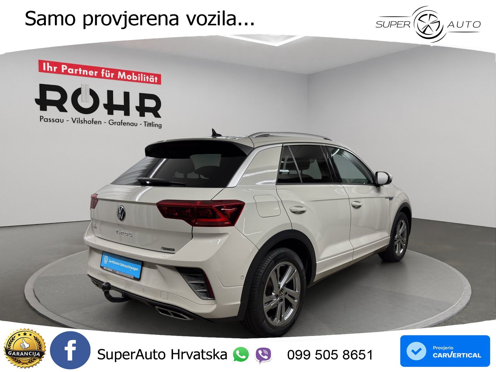 Volkswagen T-Roc I 2.0 TSI (190 KS) 4M DSG LED+GR SJED+ACC