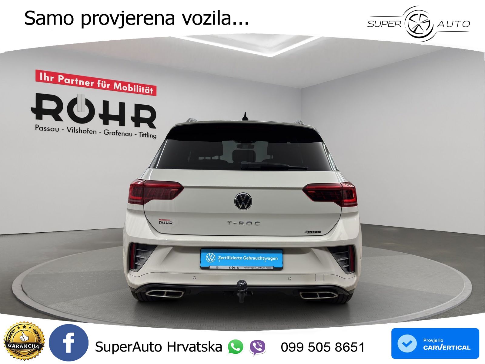 Volkswagen T-Roc I 2.0 TSI (190 KS) 4M DSG LED+GR SJED+ACC