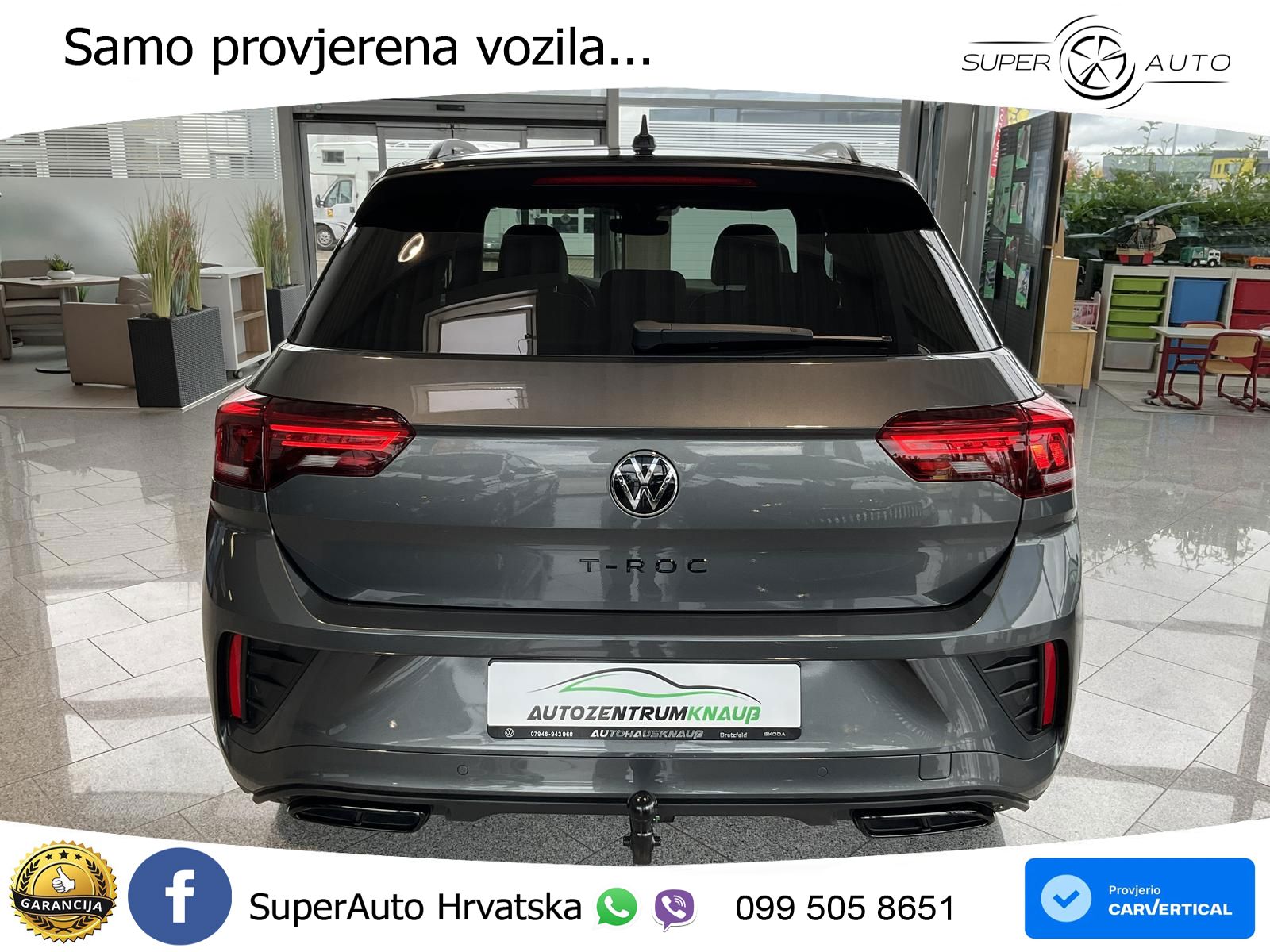 Volkswagen T-Roc 1.5 TSI (150 KS) DSG LED+GR SJED+ACC