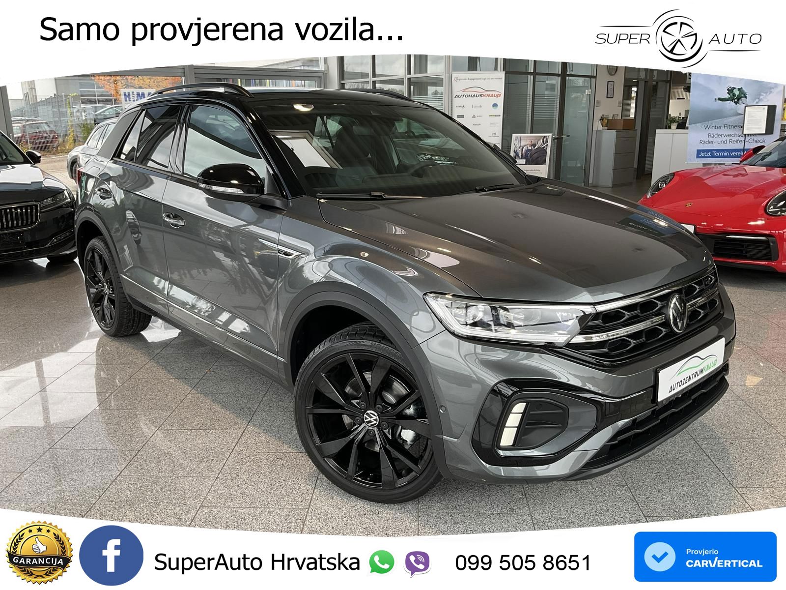 Volkswagen T-Roc 1.5 TSI (150 KS) DSG LED+GR SJED+ACC