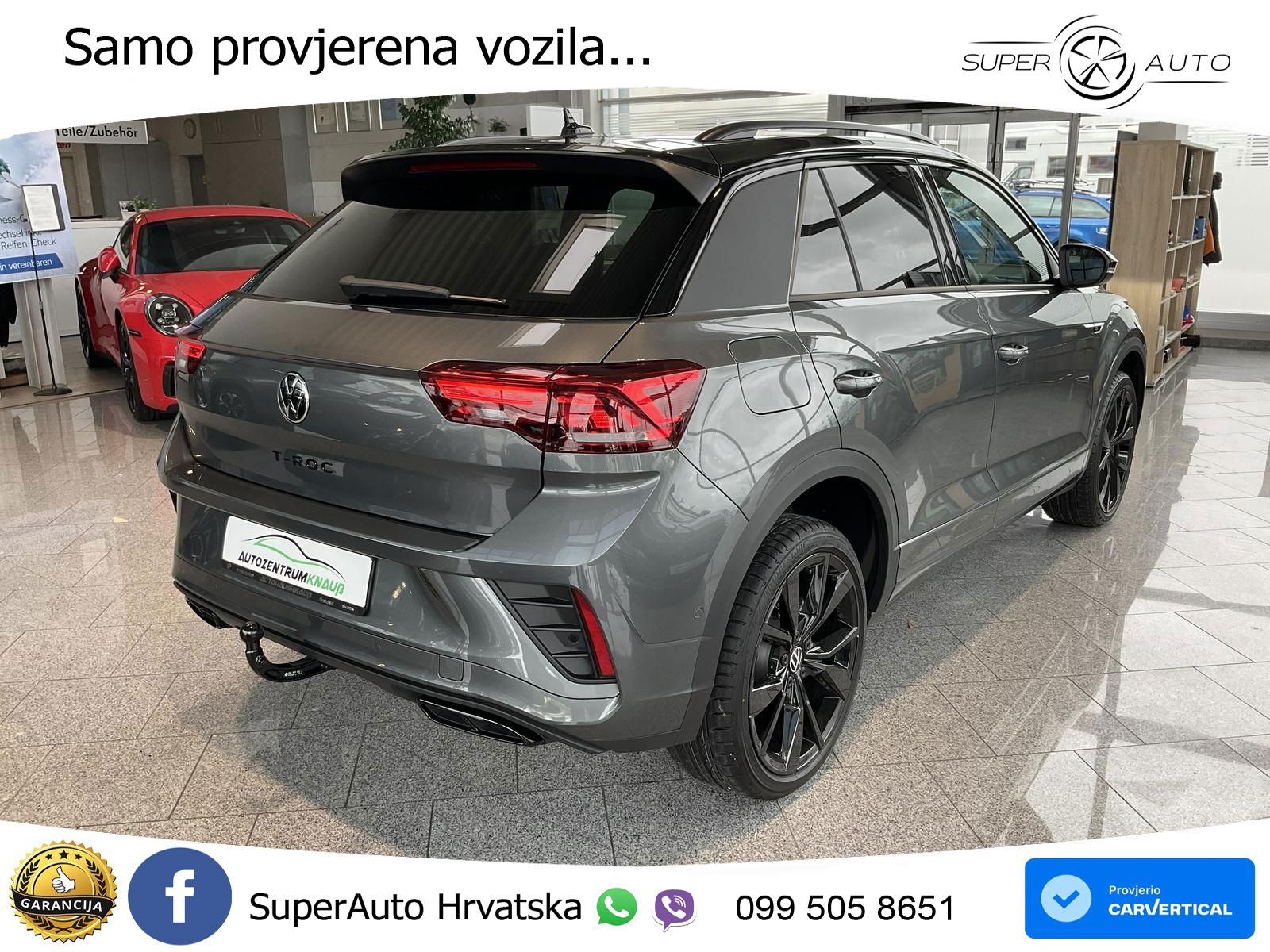 Volkswagen T-Roc 1.5 TSI (150 KS) DSG LED+GR SJED+ACC