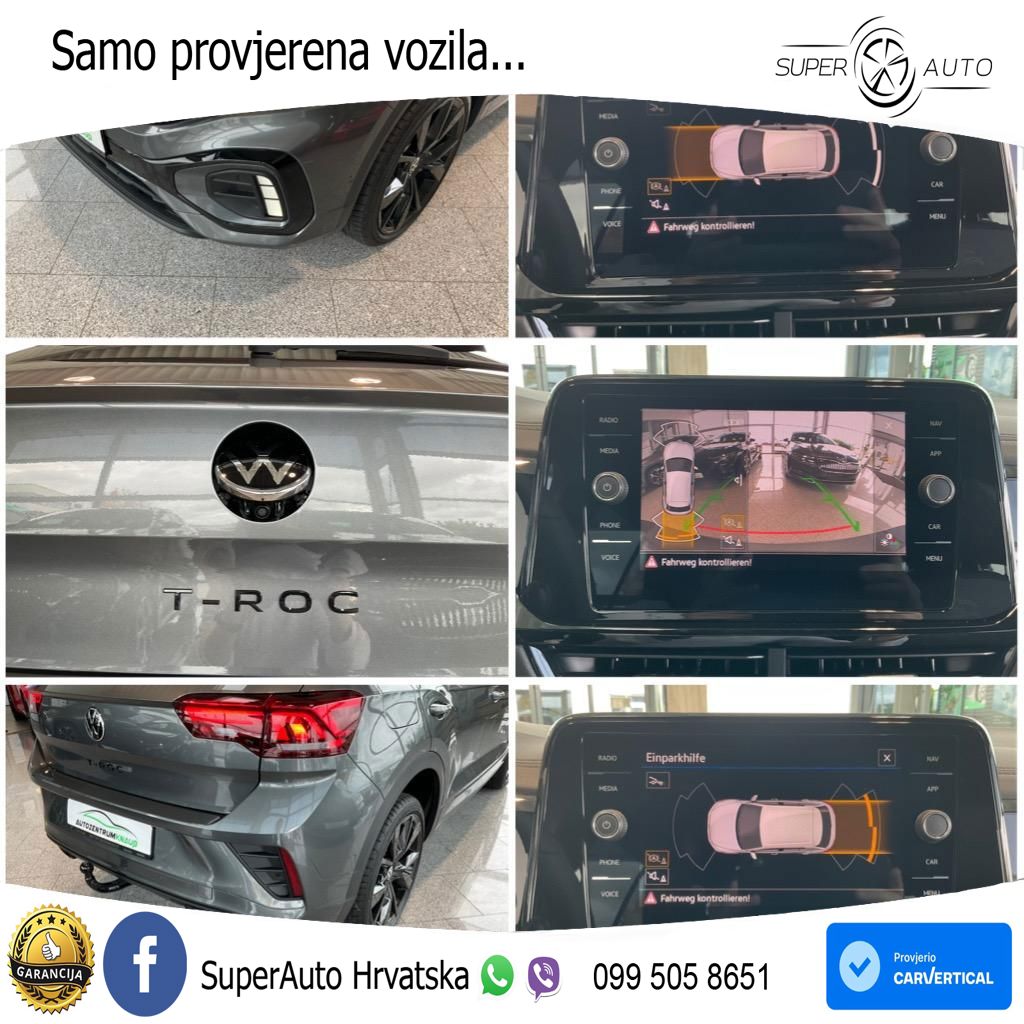 Volkswagen T-Roc 1.5 TSI (150 KS) DSG LED+GR SJED+ACC