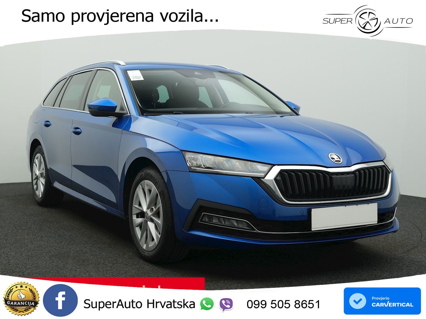Škoda Octavia Combi 2.0 TDI (150 KS) DSG LED+GR SJED+ACC