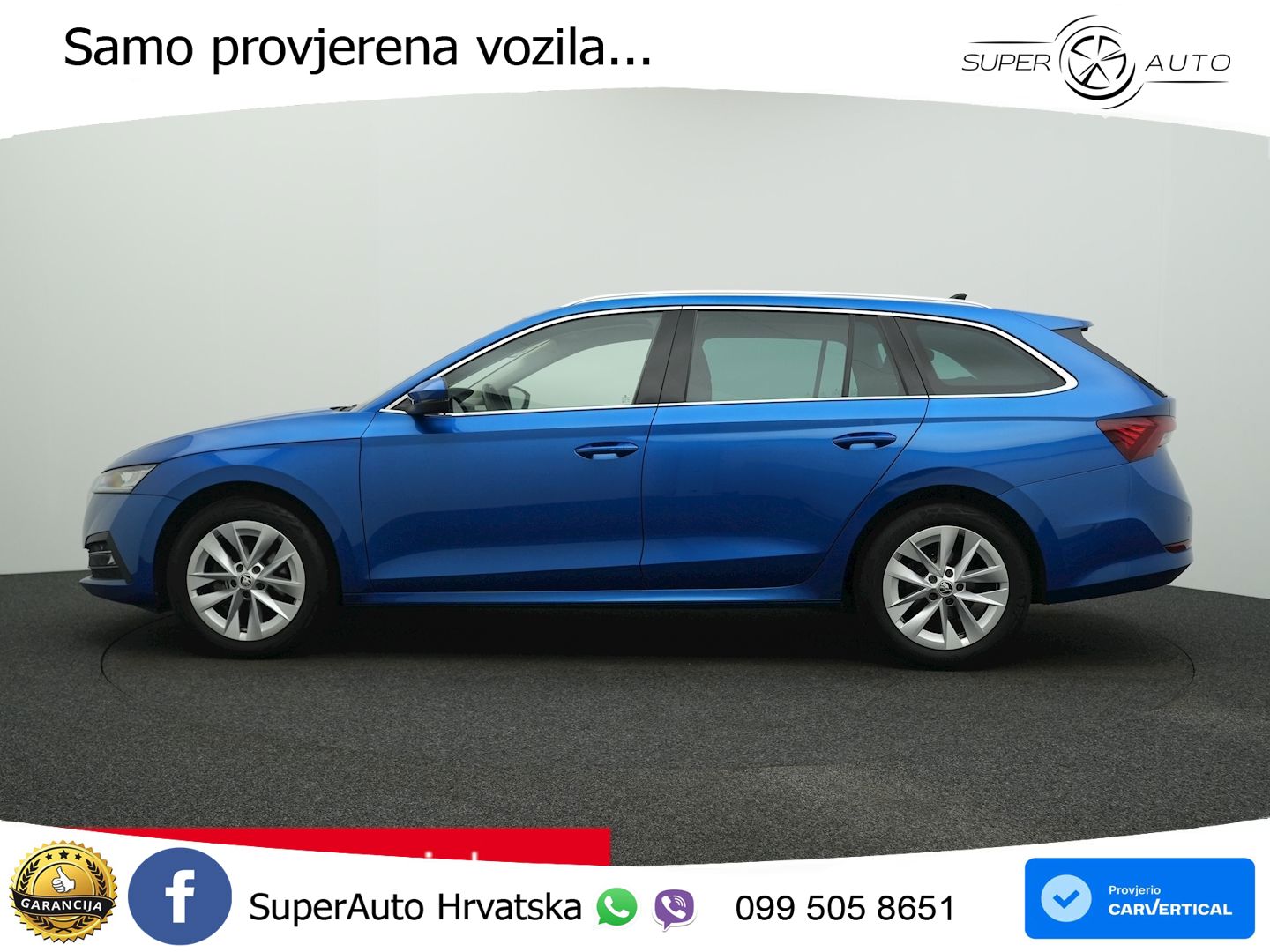 Škoda Octavia Combi 2.0 TDI (150 KS) DSG LED+GR SJED+ACC