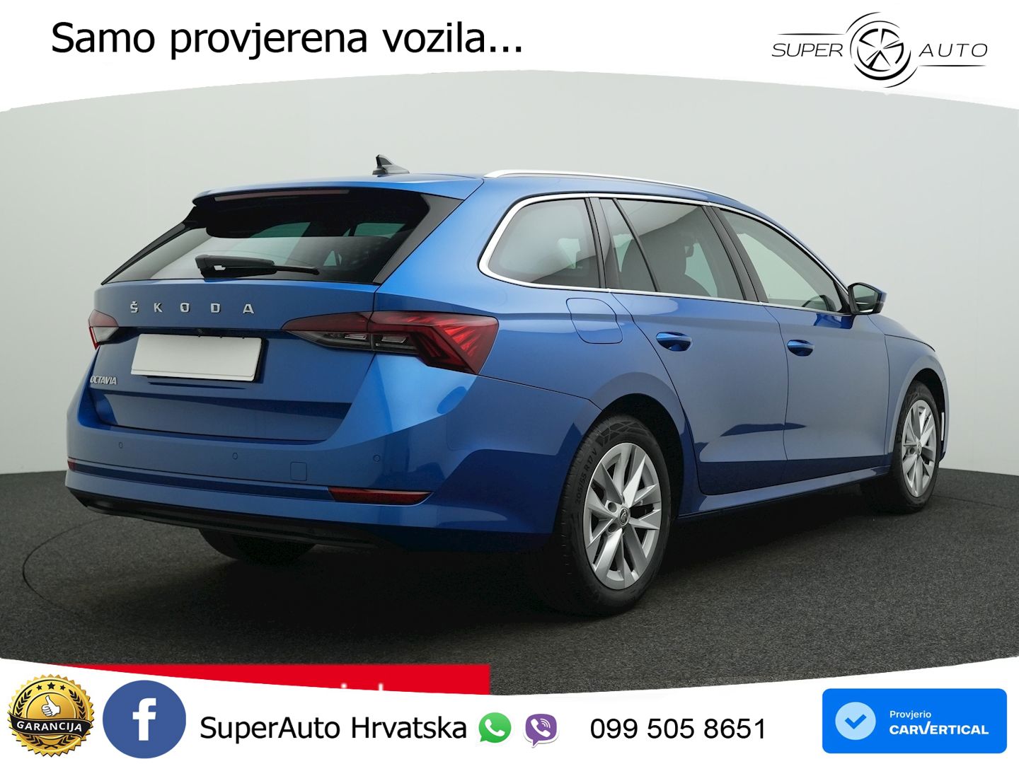 Škoda Octavia Combi 2.0 TDI (150 KS) DSG LED+GR SJED+ACC