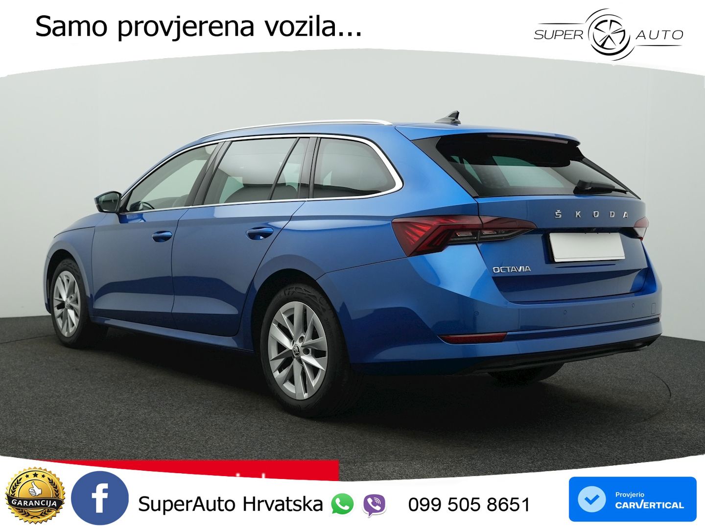 Škoda Octavia Combi 2.0 TDI (150 KS) DSG LED+GR SJED+ACC