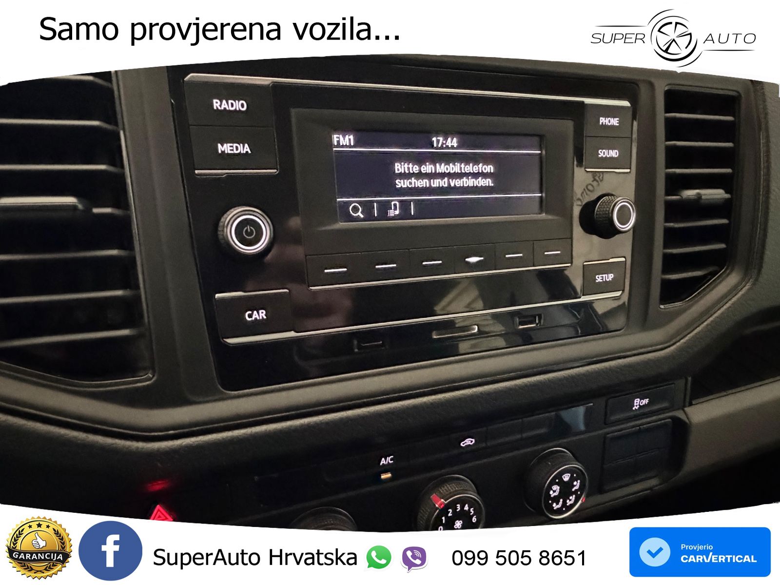 Volkswagen Crafter Pritsche 35 lang Doppelkabine*AHk* 140 KS