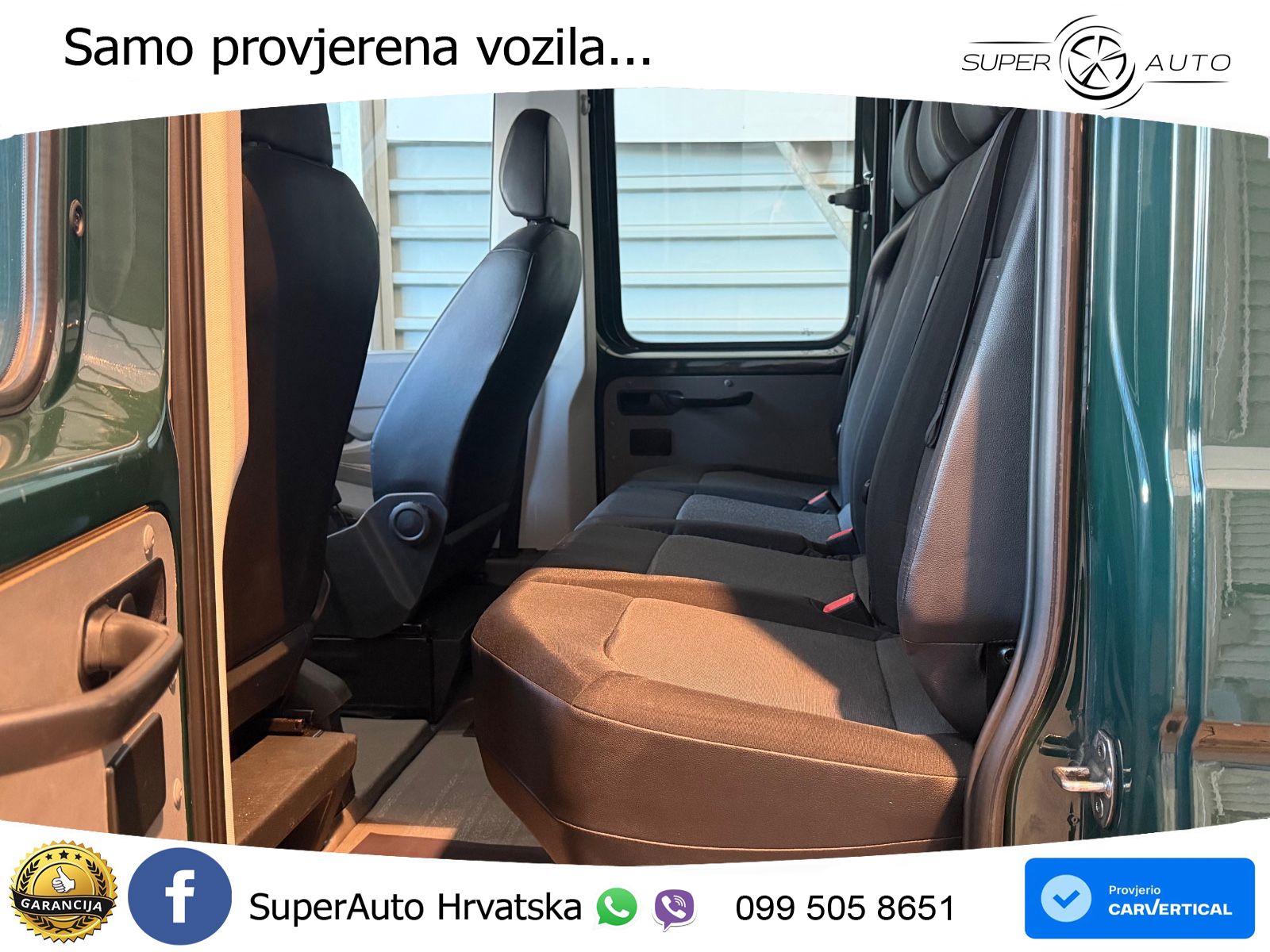 Volkswagen Crafter Pritsche 35 lang Doppelkabine*AHk* 140 KS