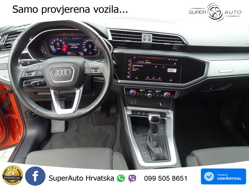 Audi Q3 35 TFSI (150 KS) S tronic advanced LED+GR SJED+ACC
