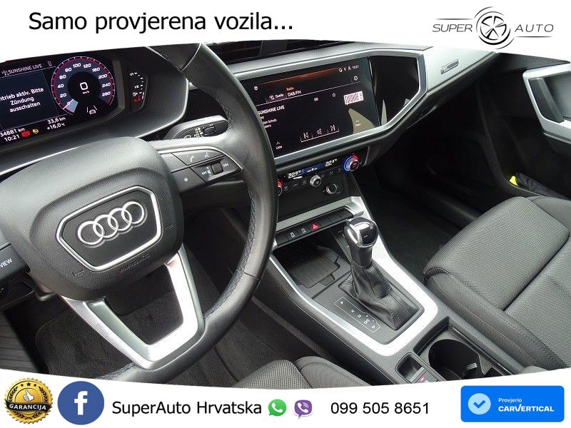 Audi Q3 35 TFSI (150 KS) S tronic advanced LED+GR SJED+ACC