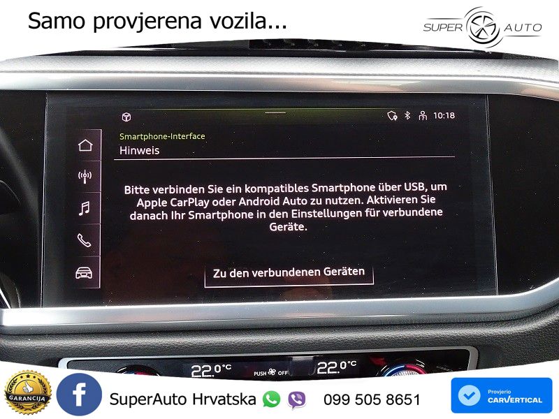 Audi Q3 35 TFSI (150 KS) S tronic advanced LED+GR SJED+ACC