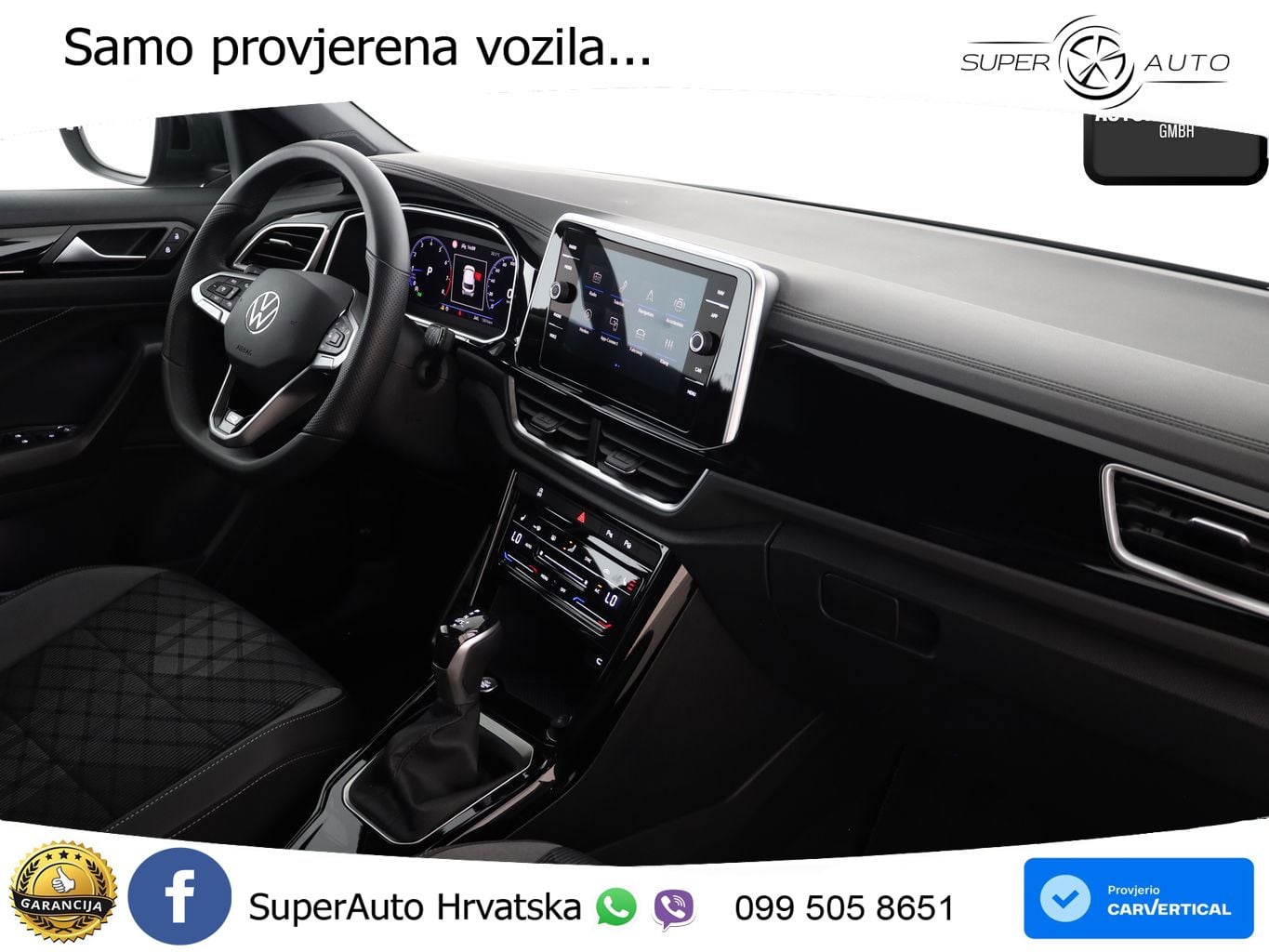 Volkswagen T-Roc 1.5 TSI (150 KS) DSG R-Line LED+GR SJED+ACC