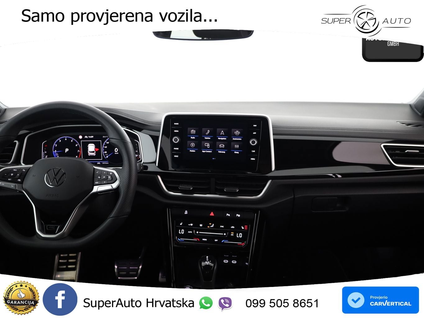 Volkswagen T-Roc 1.5 TSI (150 KS) DSG R-Line LED+GR SJED+ACC