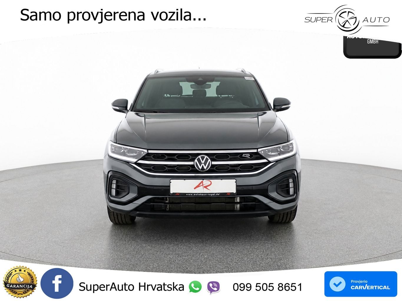 Volkswagen T-Roc 1.5 TSI (150 KS) DSG R-Line LED+GR SJED+ACC