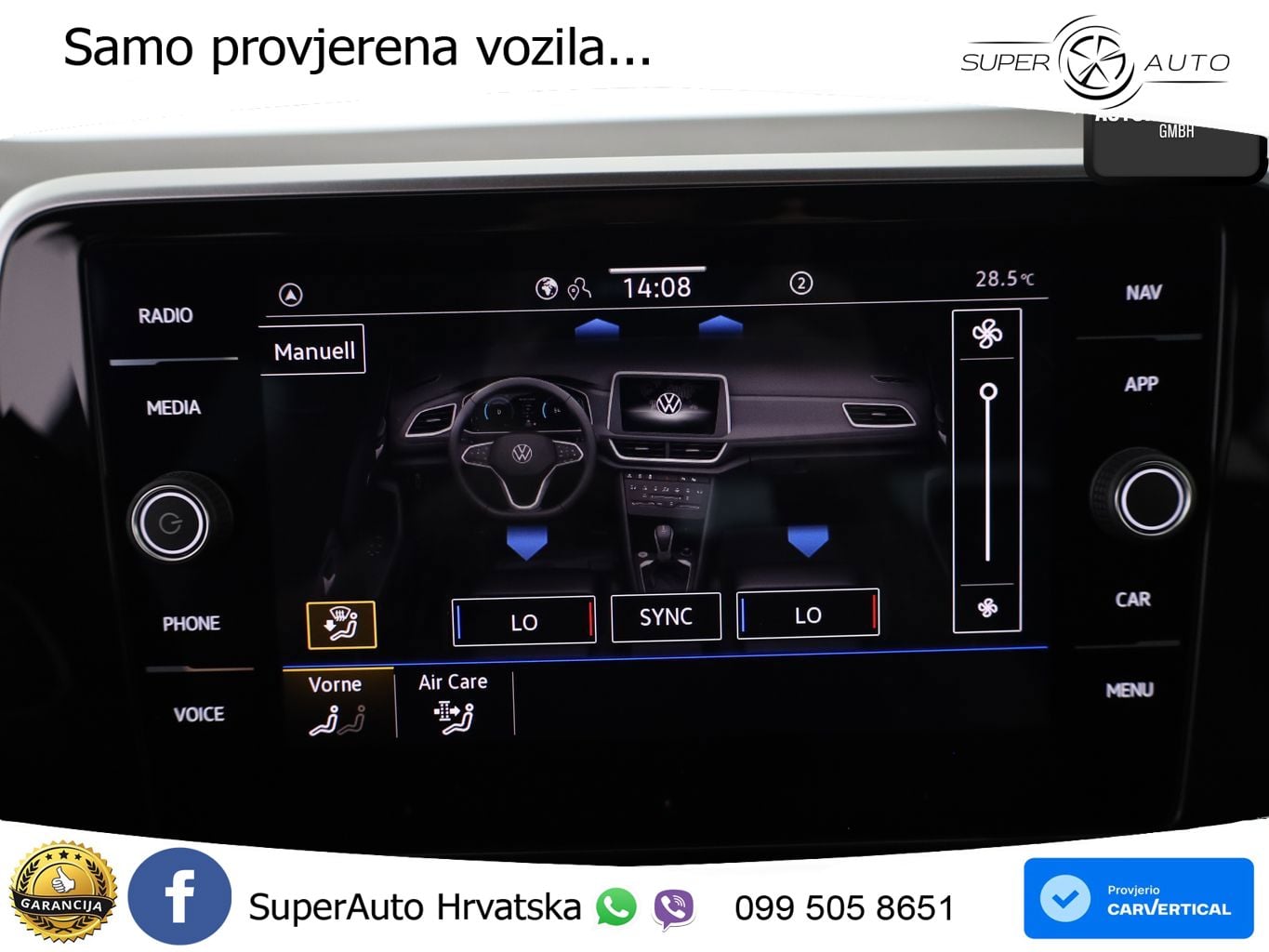 Volkswagen T-Roc 1.5 TSI (150 KS) DSG R-Line LED+GR SJED+ACC