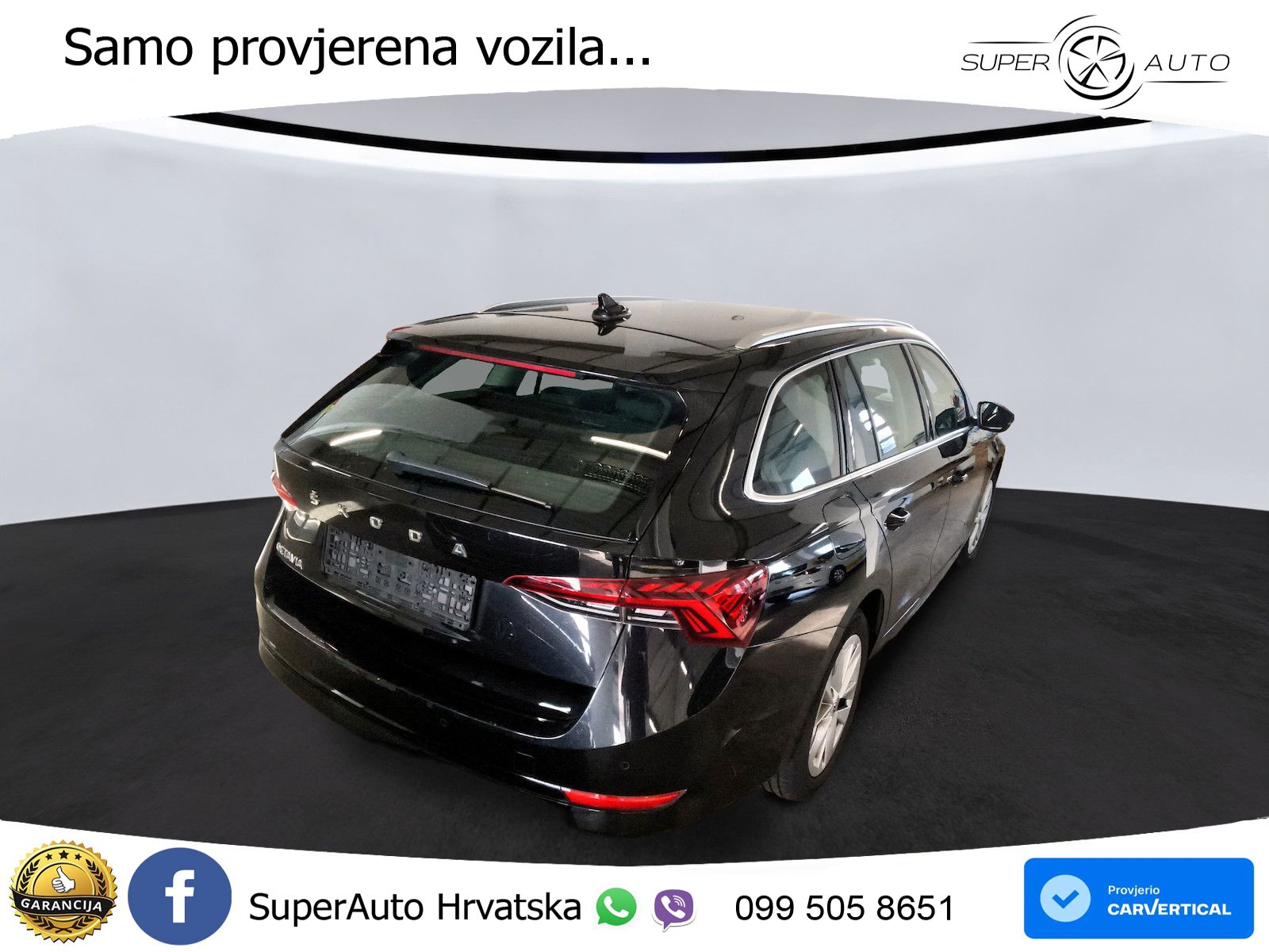 Škoda Octavia Combi 2.0 TDI (150 KS) DSG MATRIX+GR SJED+KAM