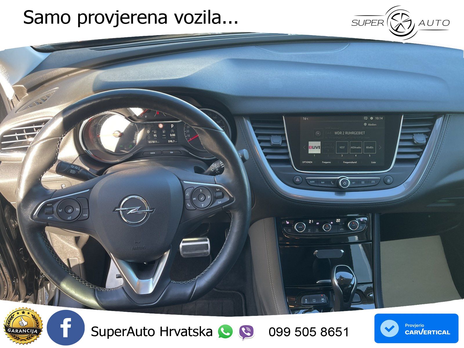 Opel Grandland X 1.2 Turbo (130 KS) Automatic Business LED+GR SJED+ACC