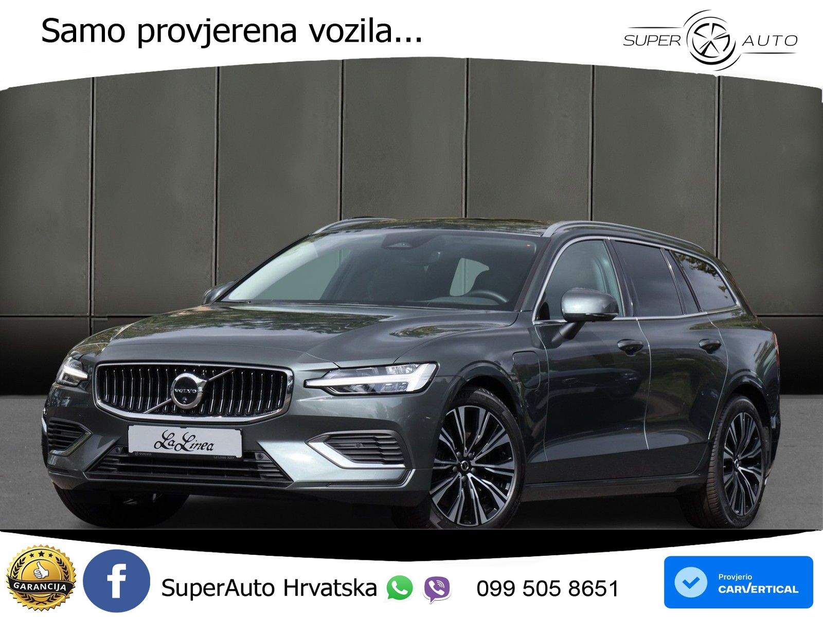 Volvo V60 2.0 T8 AWD Geartronic LED+GR SJED+ACC