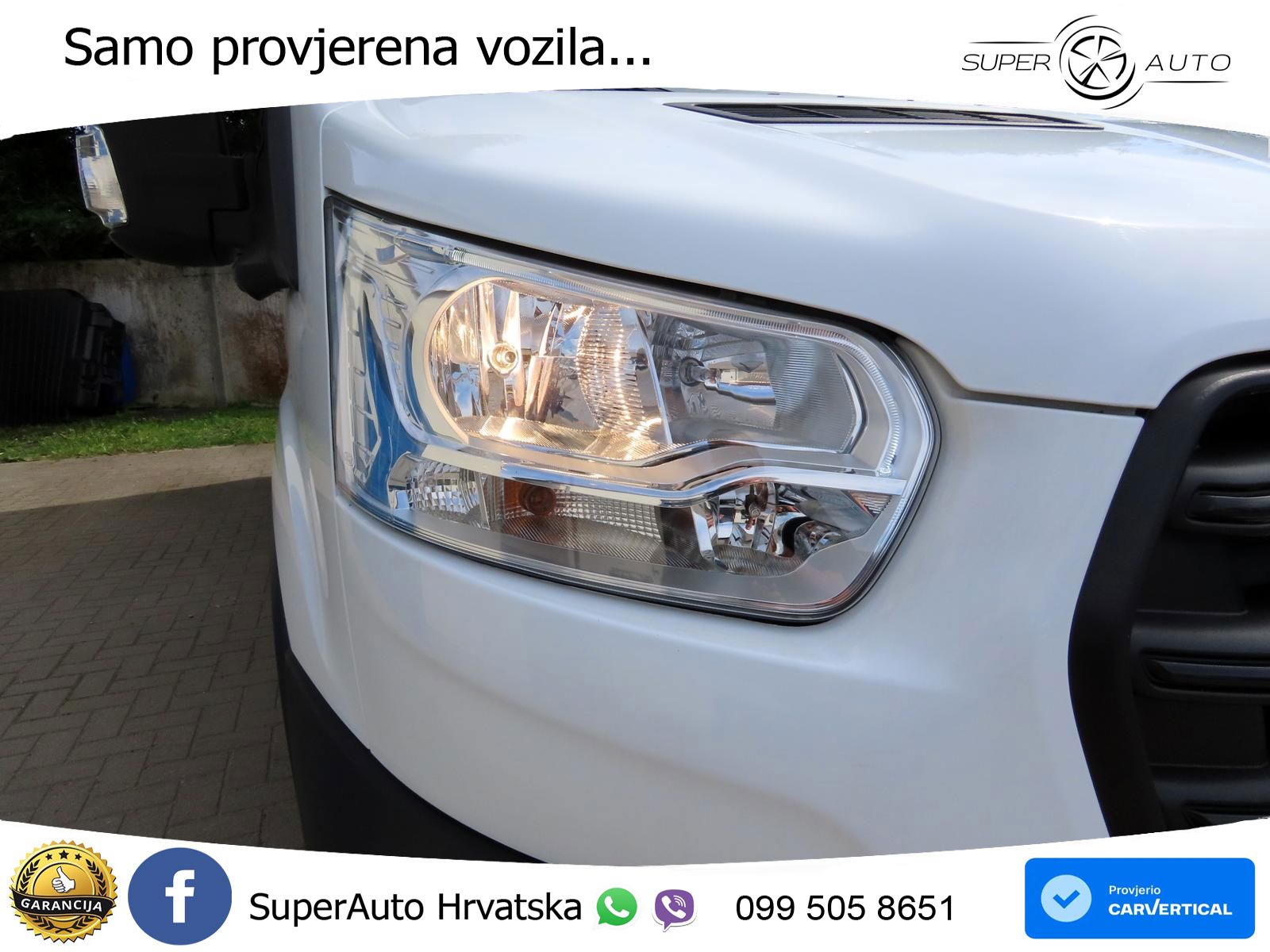 Ford Transit 2.0 350 L3H2 Trend AHK+ACC+360°Kam+Navi 131 KS