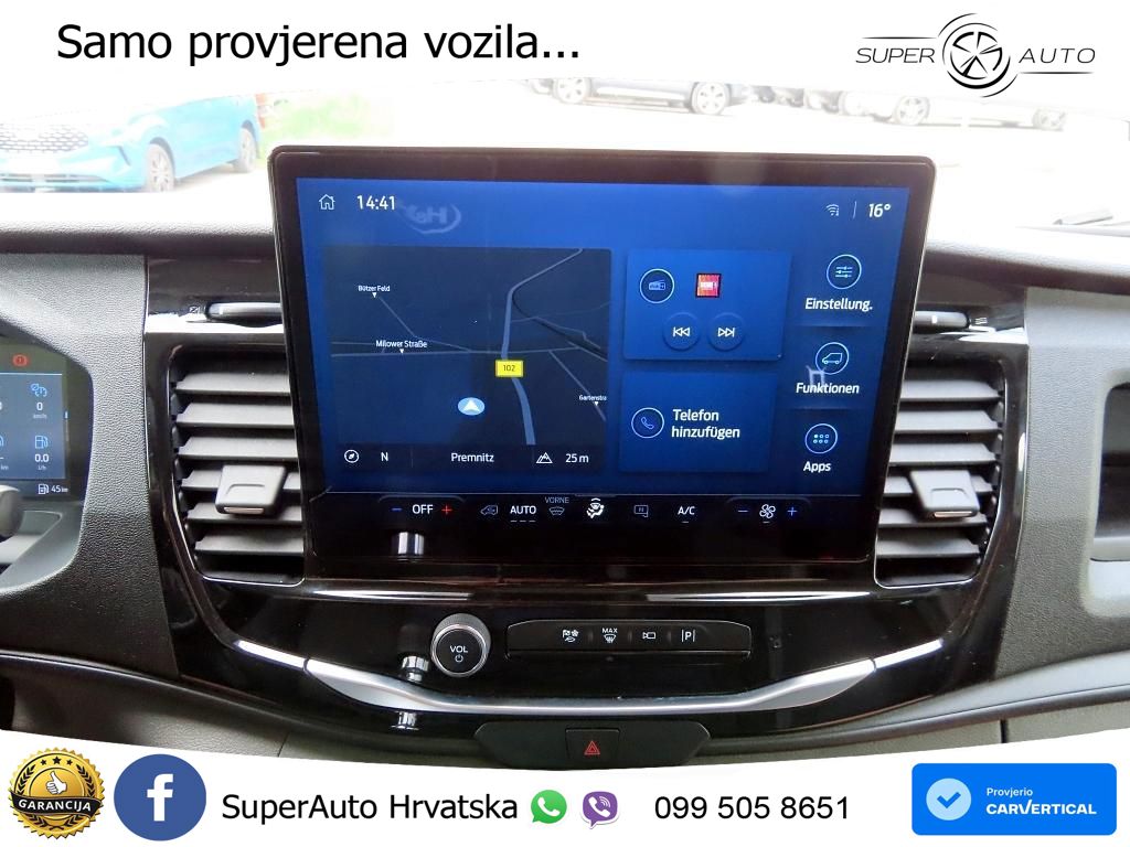 Ford Transit 2.0 350 L3H2 Trend AHK+ACC+360°Kam+Navi 131 KS