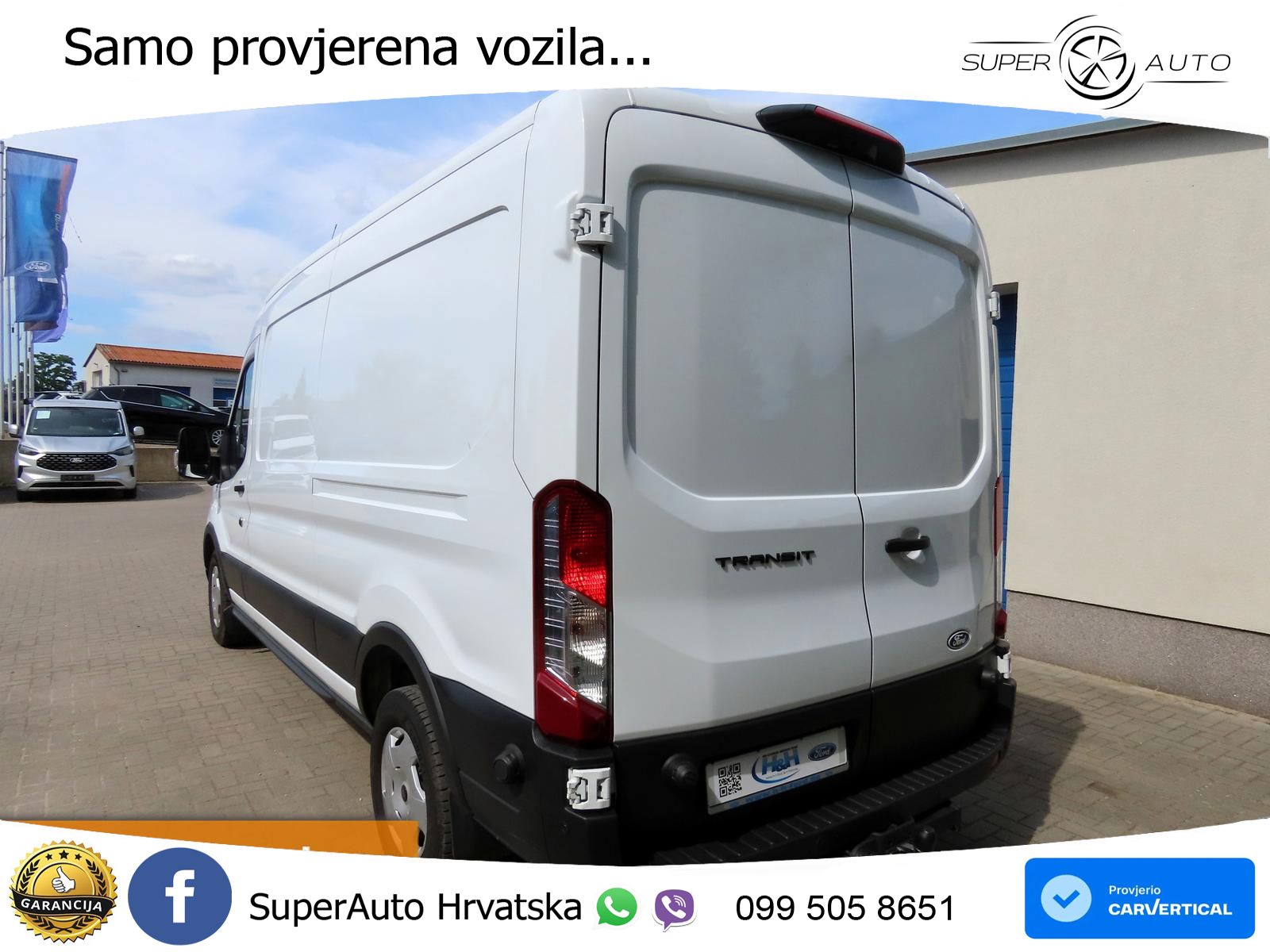 Ford Transit 2.0 350 L3H2 Trend AHK+ACC+360°Kam+Navi 131 KS