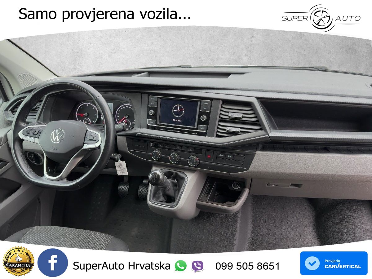 Volkswagen T6.1 Transporter Kasten 2.0 TDI L1H1*LED*RFK*ACC 90 KS