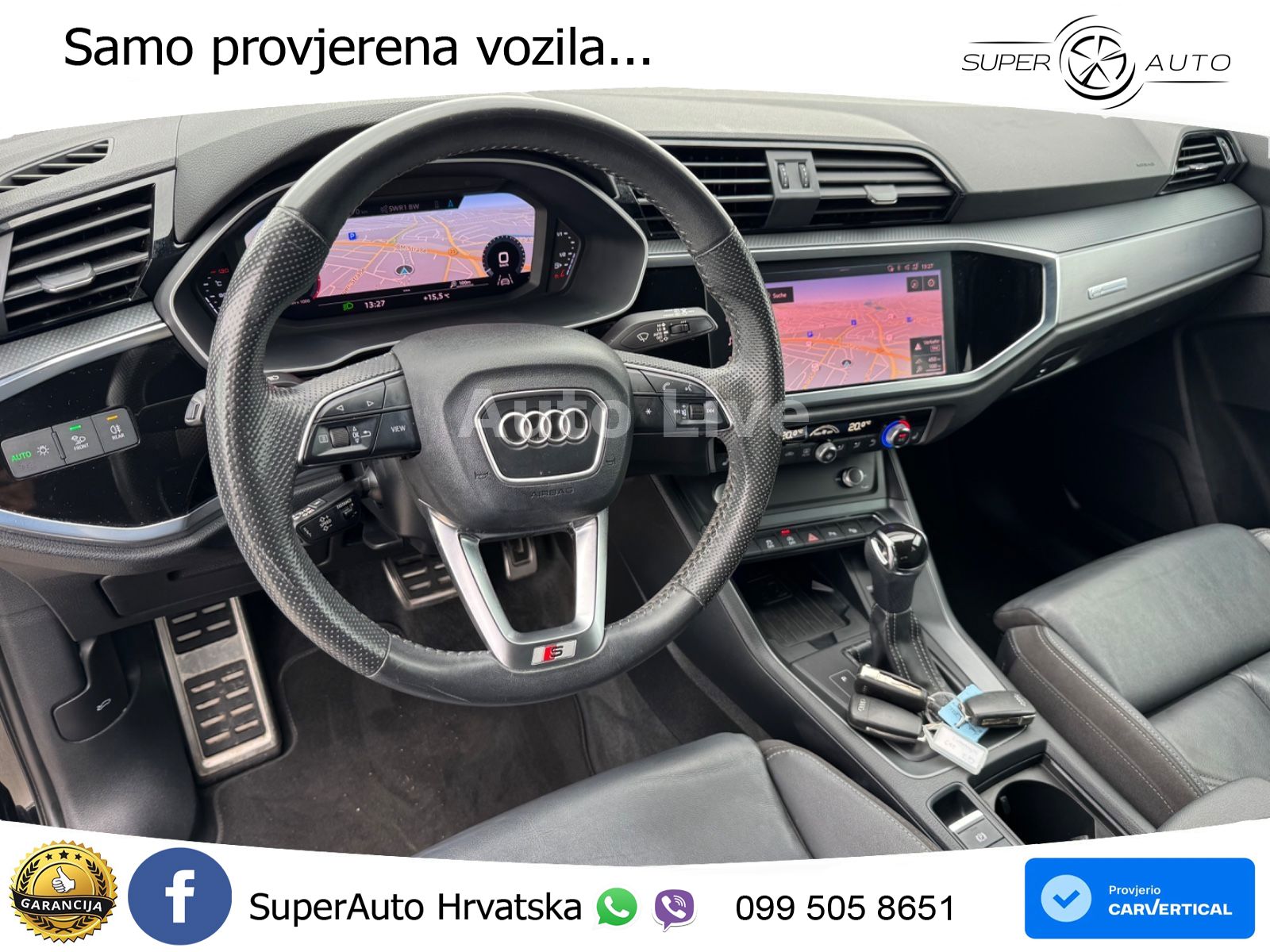 Audi Q3 35 TFSI (150 KS) S tronic S line LED+GR SJED+ACC
