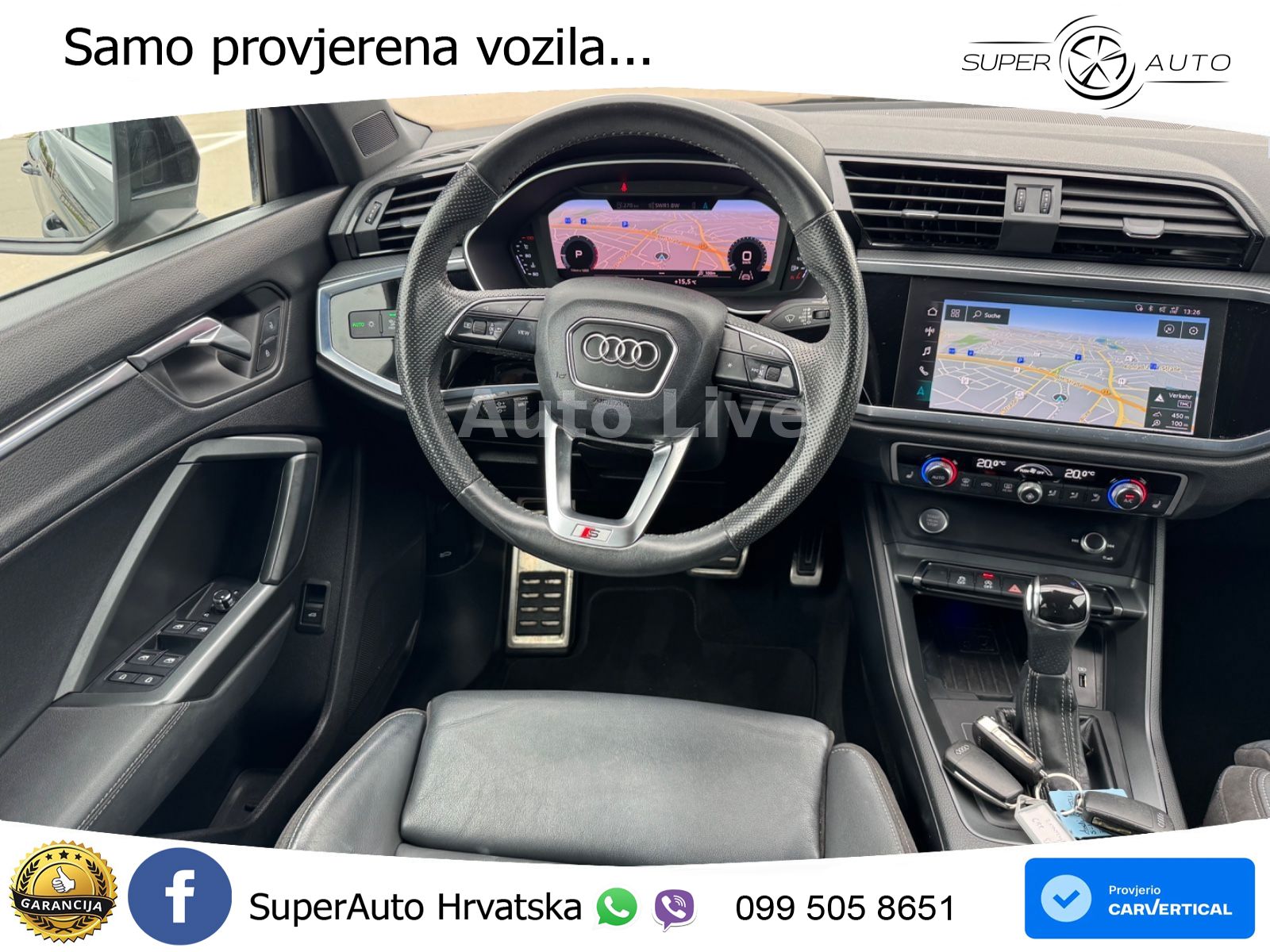 Audi Q3 35 TFSI (150 KS) S tronic S line LED+GR SJED+ACC