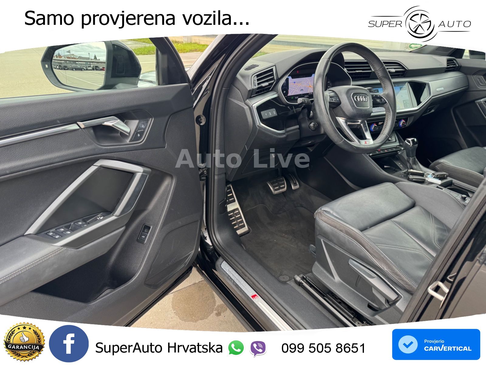 Audi Q3 35 TFSI (150 KS) S tronic S line LED+GR SJED+ACC